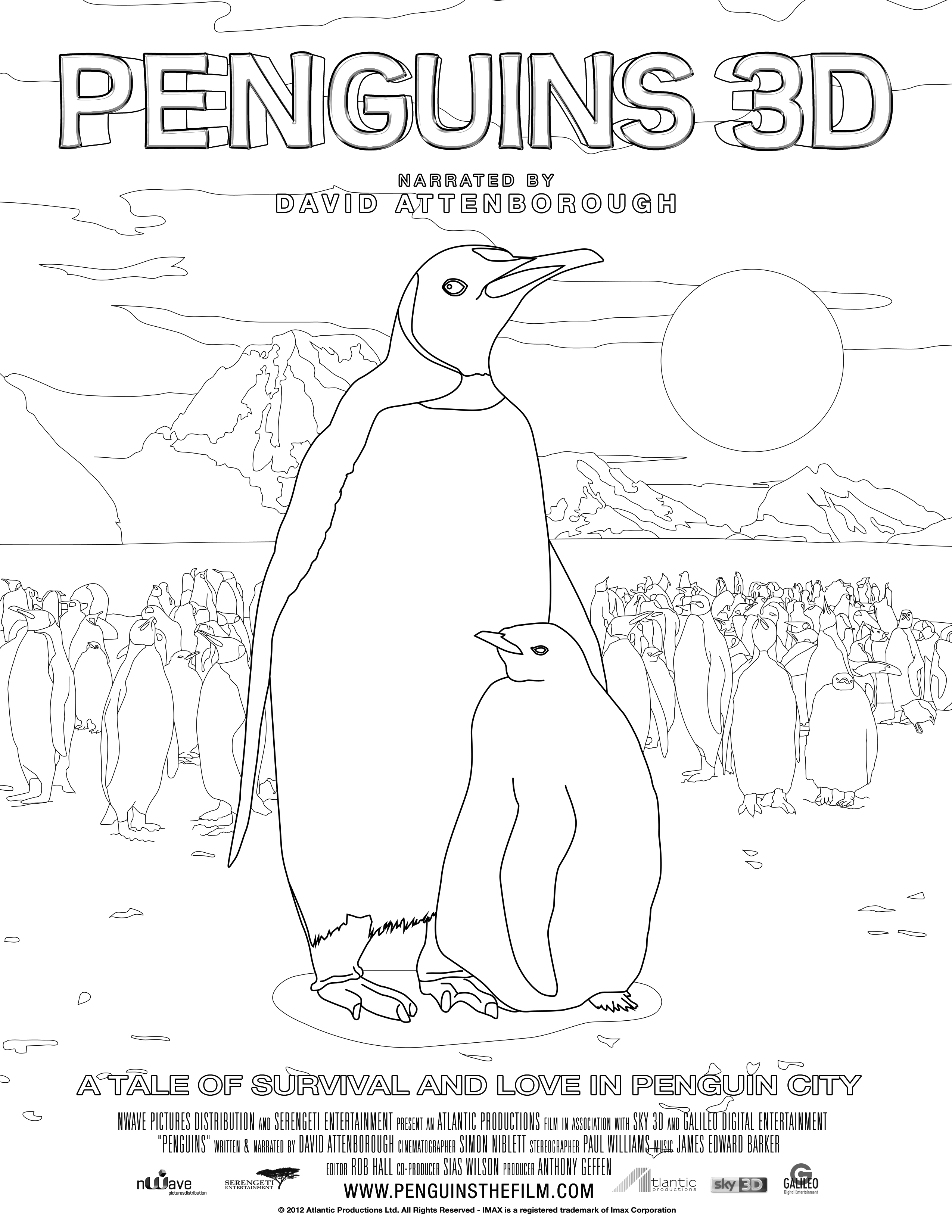 Penguins 3D - Color Sheet - nWave Film