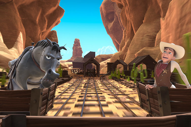 Wild West Mine Ride 3D Still - nWave Film