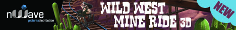 Wild West Mine Ride 3D Banner - nWave Film